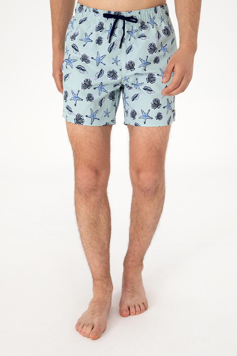 Erkek Su Yeşili Deniz Şortu - 50301284011