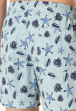 Erkek Su Yeşili Deniz Şortu - 50301284011