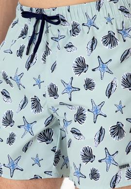 Erkek Su Yeşili Deniz Şortu - 50301284011