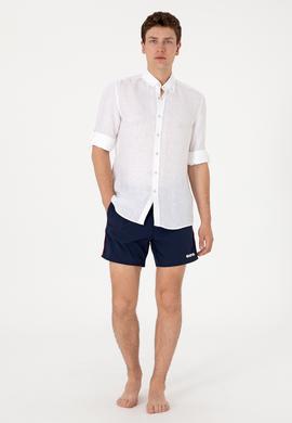 Erkek Lacivert Deniz Şortu - 50302498007