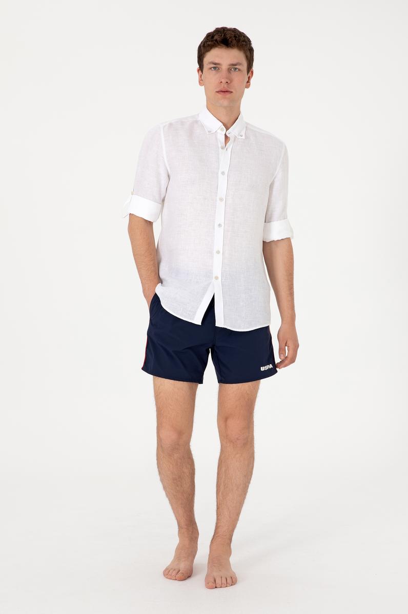 Erkek Lacivert Deniz Şortu