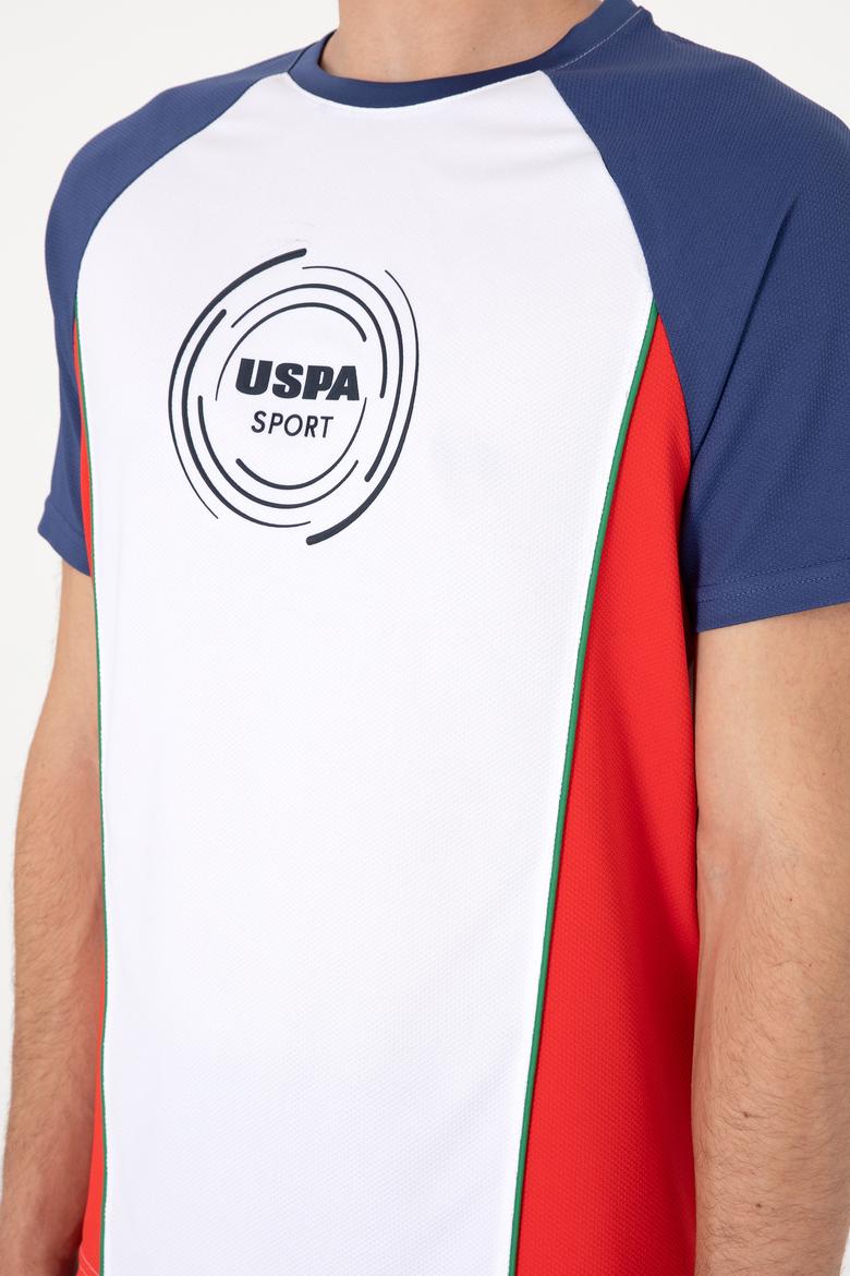 Erkek Regular Fit Bisiklet Yaka Kırmızı Tişört - 50299533016