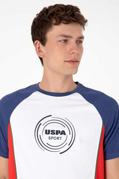 Erkek Regular Fit Bisiklet Yaka Kırmızı Tişört