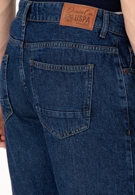 Erkek Koyu Mavi Jean Şort - 50304382007