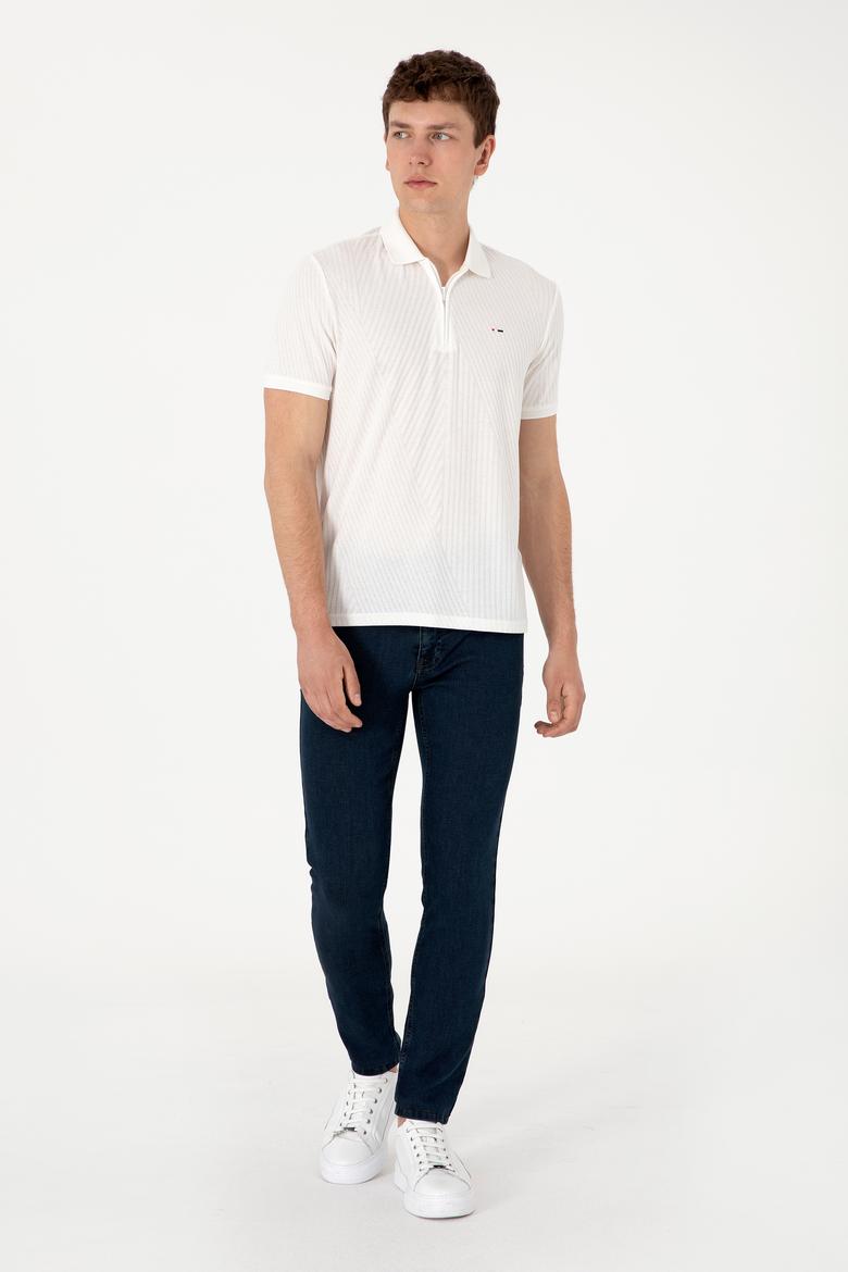 Erkek Koyu Mavi Jean Pantolon - 50304412029