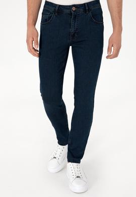 Erkek Koyu Mavi Jean Pantolon - 50304412029