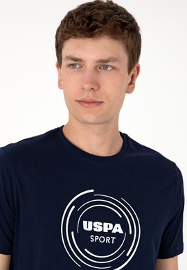 Erkek Regular Fit Bisiklet Yaka Lacivert Tişört - 50300261028