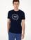Erkek Regular Fit Bisiklet Yaka Lacivert Tişört