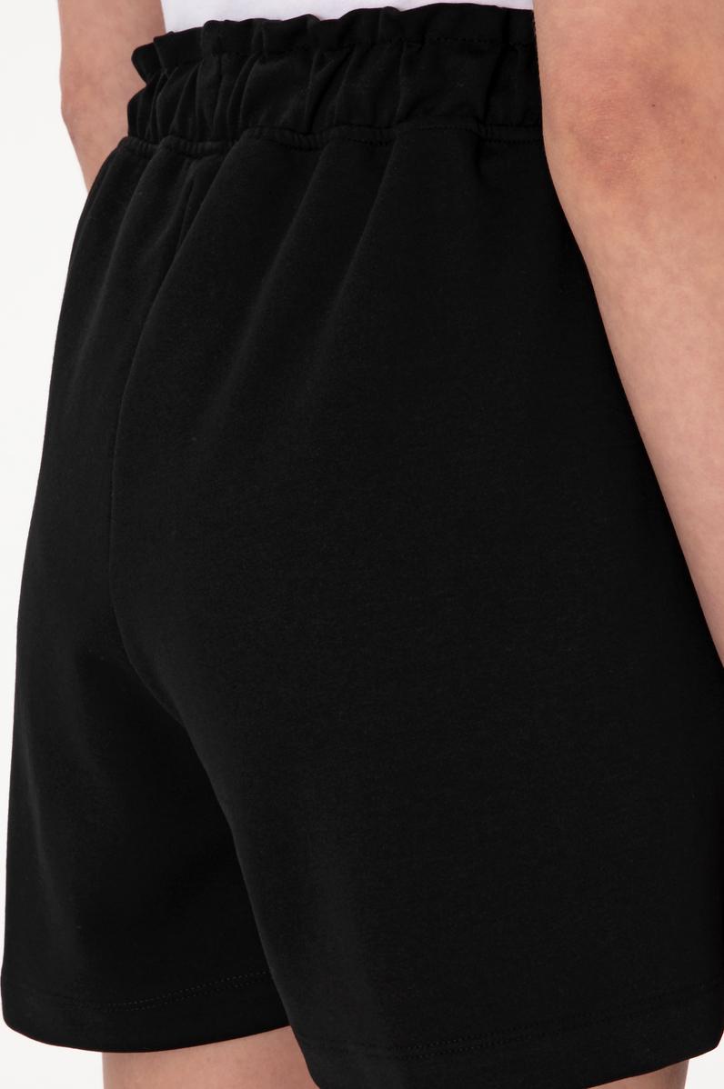 Kadın Siyah Örme Şort