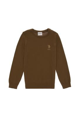 Erkek Çocuk Haki Basic Kazak - 50288893066