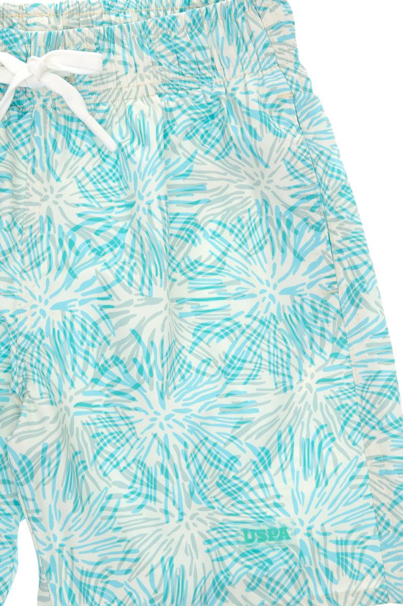 Erkek Çocuk Mint Deniz Şortu