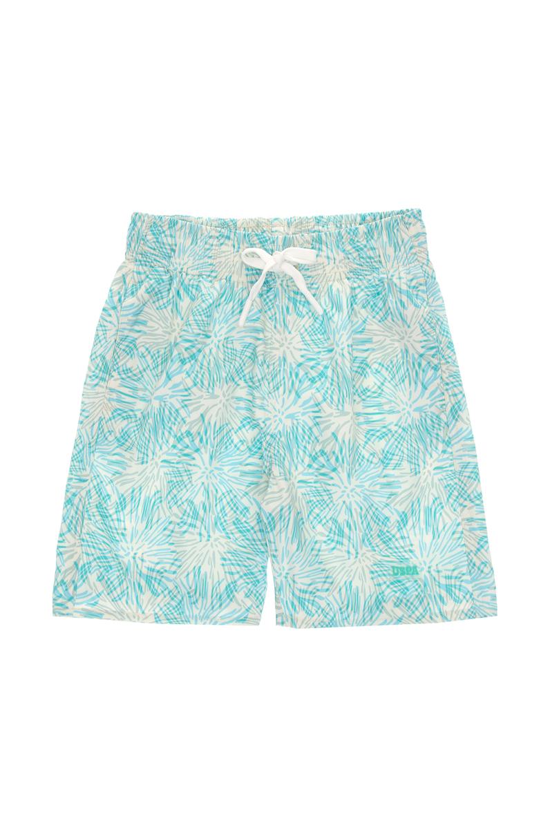 Erkek Çocuk Mint Deniz Şortu