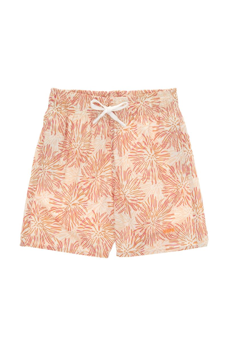 Erkek Çocuk Turuncu Deniz Şortu