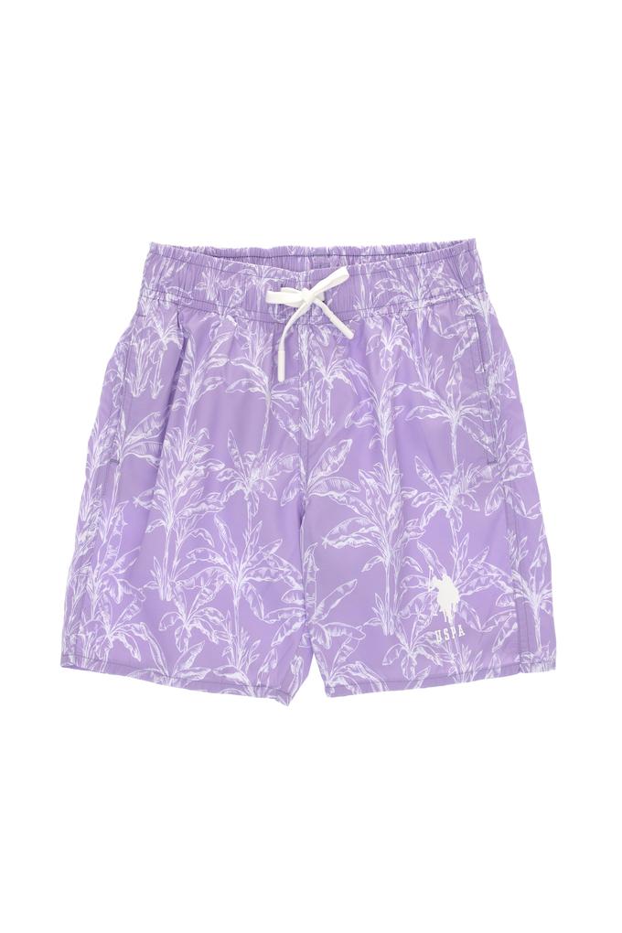 Erkek Çocuk Lila Deniz Şortu