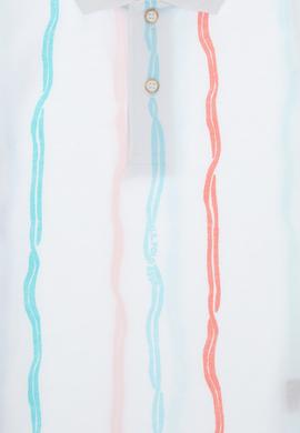 Erkek Çocuk Beyaz Polo Yaka Tişört - 50299664007