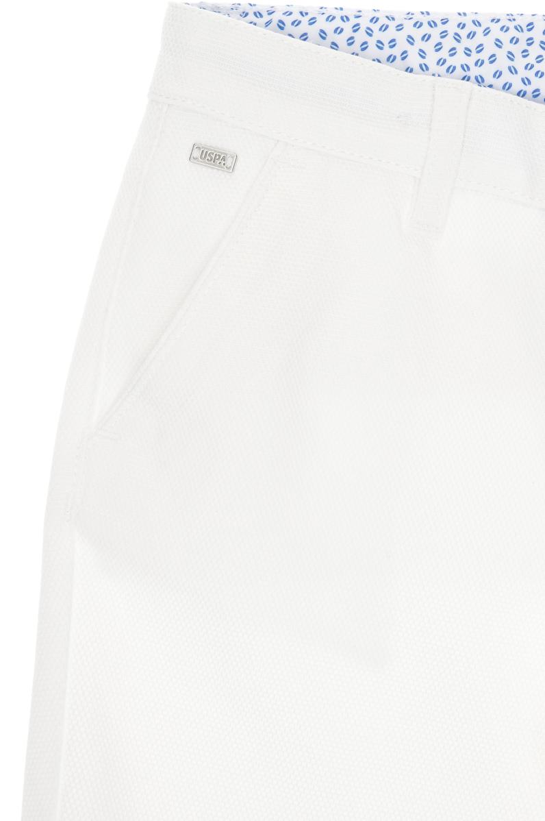 Erkek Çocuk Beyaz Dokuma Şort