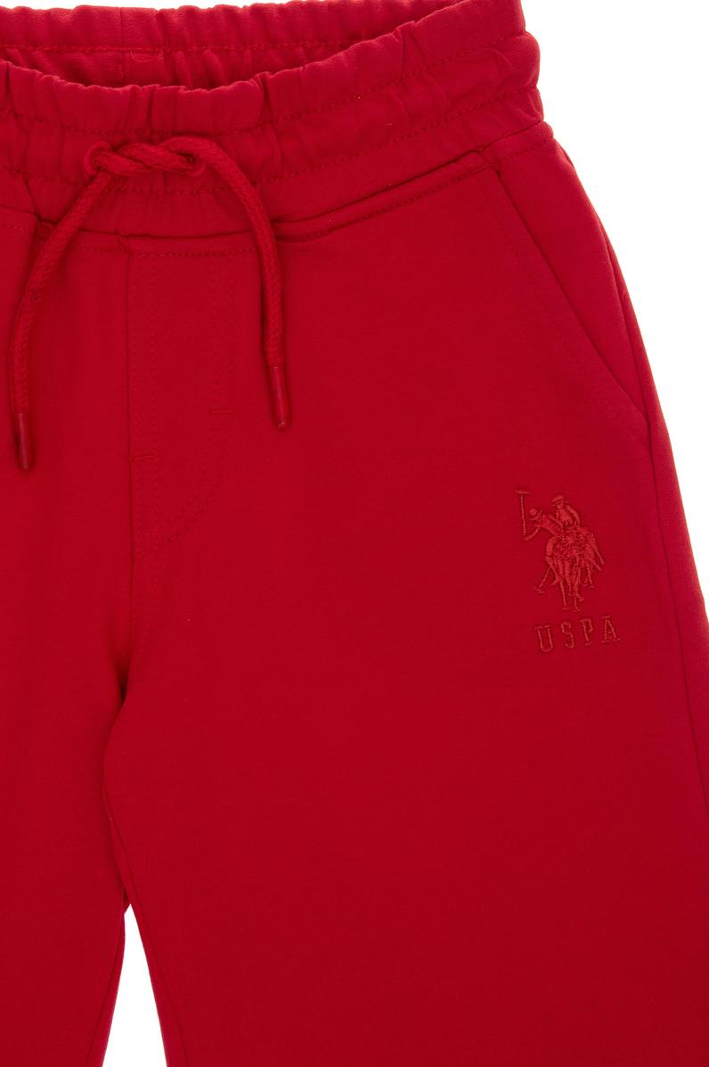 Erkek Çocuk Kırmızı Örme Şort