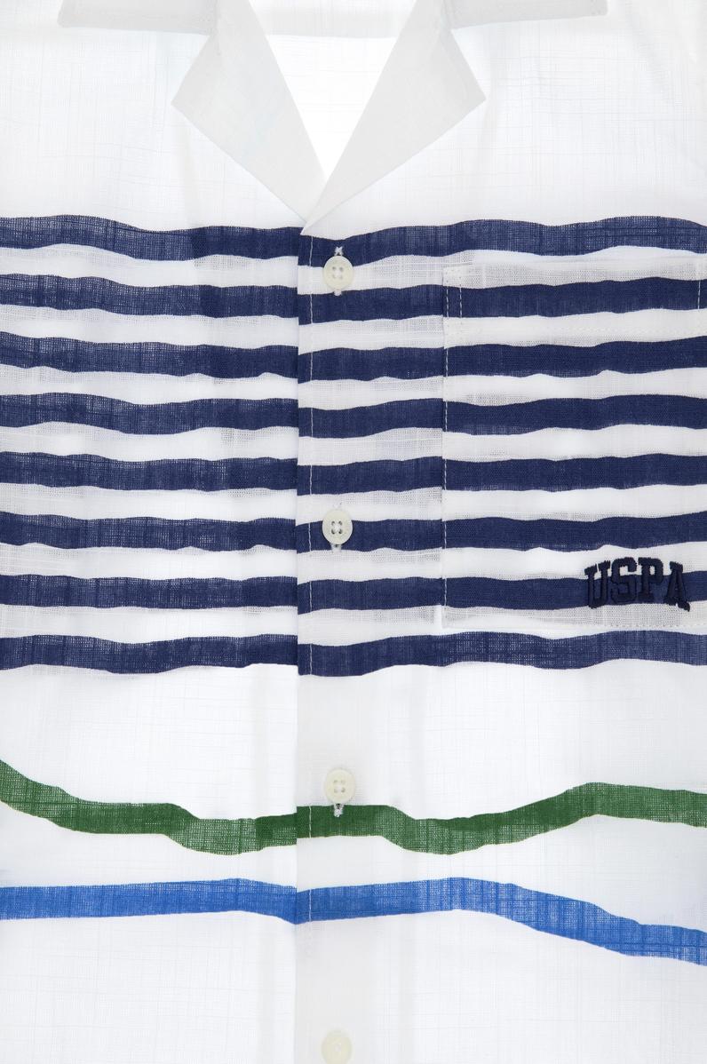 Erkek Çocuk Beyaz Kısa Kollu Comfort Gömlek