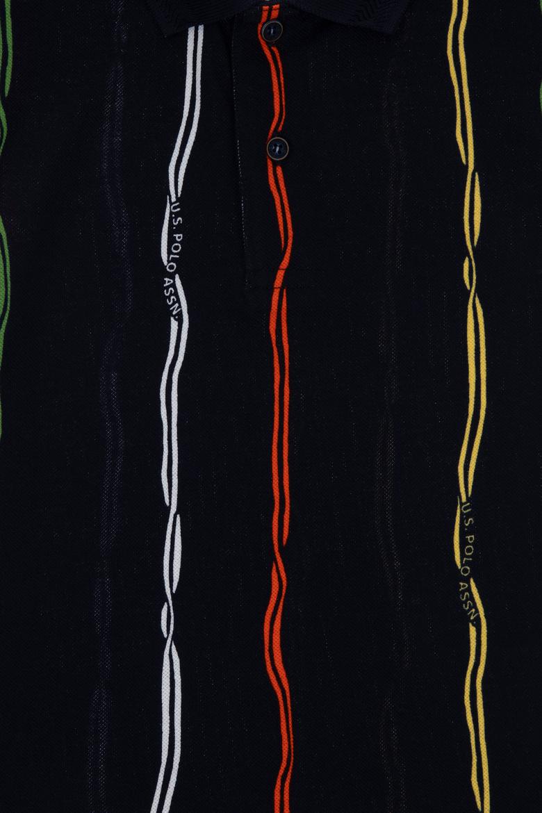 Erkek Çocuk Lacivert Polo Yaka Tişört - 50299664030