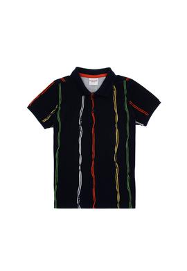 Erkek Çocuk Lacivert Polo Yaka Tişört - 50299664030