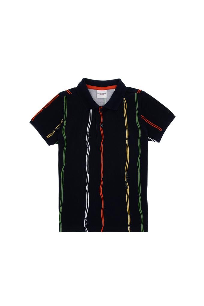 Erkek Çocuk Lacivert Polo Yaka Tişört