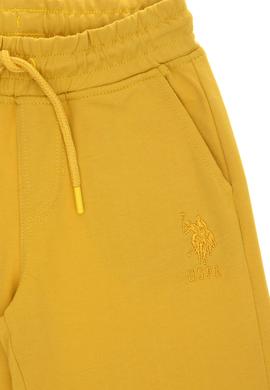 Erkek Çocuk Sarı Örme Şort - 50306515065