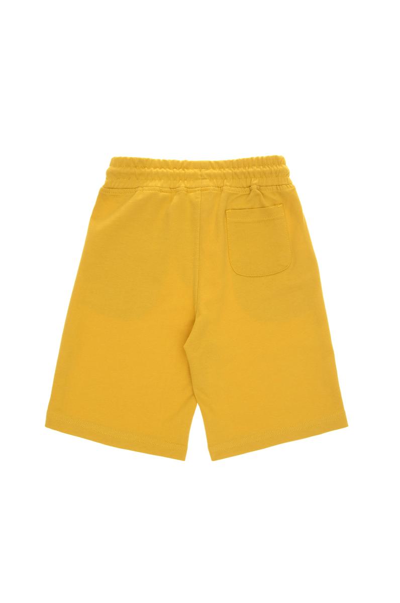 Erkek Çocuk Sarı Örme Şort