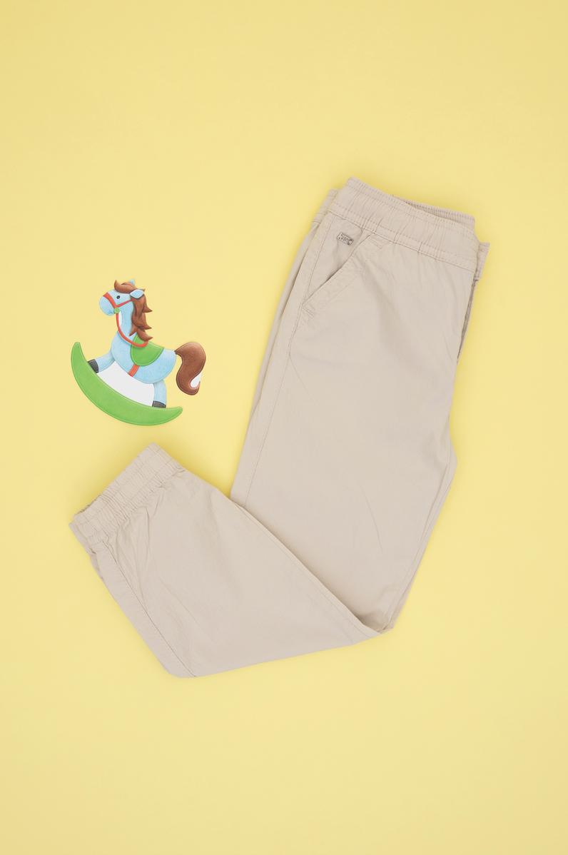 Erkek Çocuk Taş Kanvas Pantolon