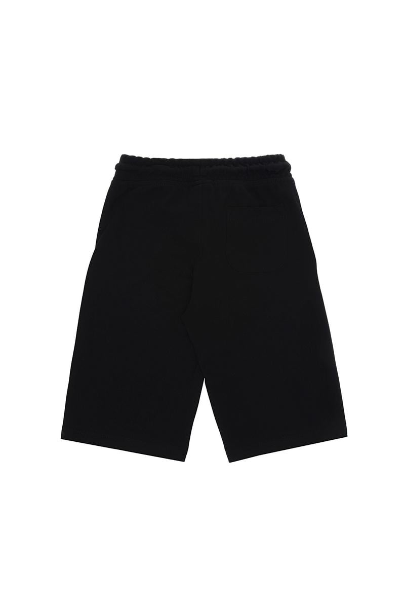 Erkek Çocuk Siyah Örme Şort