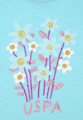 Kız Çocuk Aqua Tişört - 50300968009