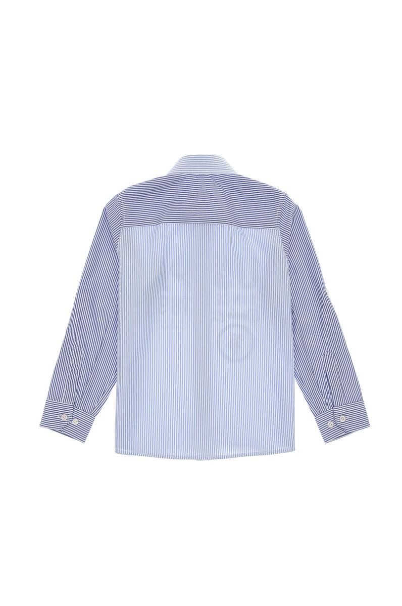 Erkek Çocuk Lacivert Uzun Kollu Gömlek