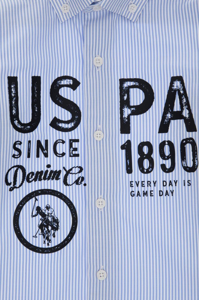 Erkek Çocuk Lacivert Uzun Kollu Gömlek