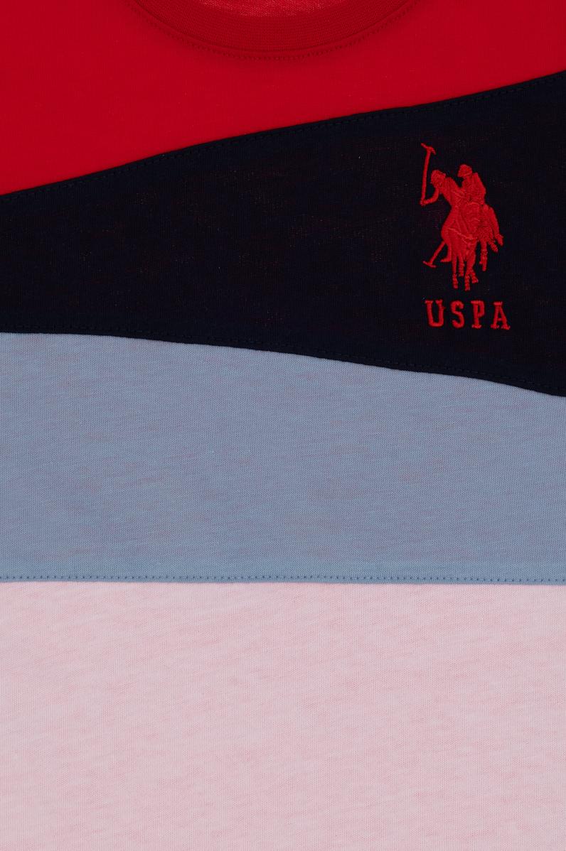 Erkek Çocuk Kırmızı Bisiklet Yaka Tişört