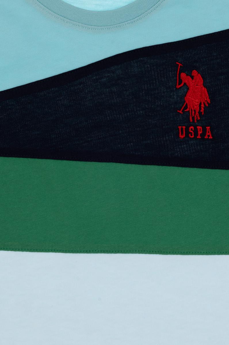 Erkek Çocuk Aqua Bisiklet Yaka Tişört