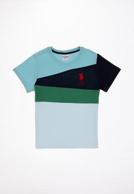 Erkek Çocuk Aqua Bisiklet Yaka Tişört - 50307161011