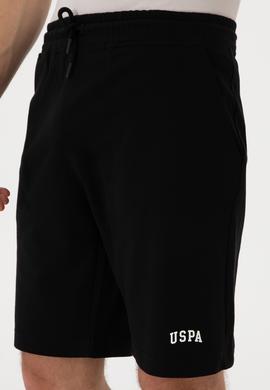 Erkek Siyah Örme Şort - 50305933029