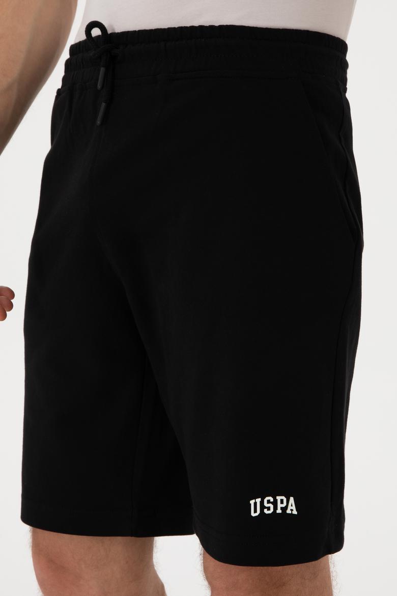 Erkek Siyah Örme Şort - 50305933029