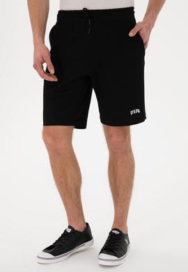 Erkek Siyah Örme Şort - 50305933029