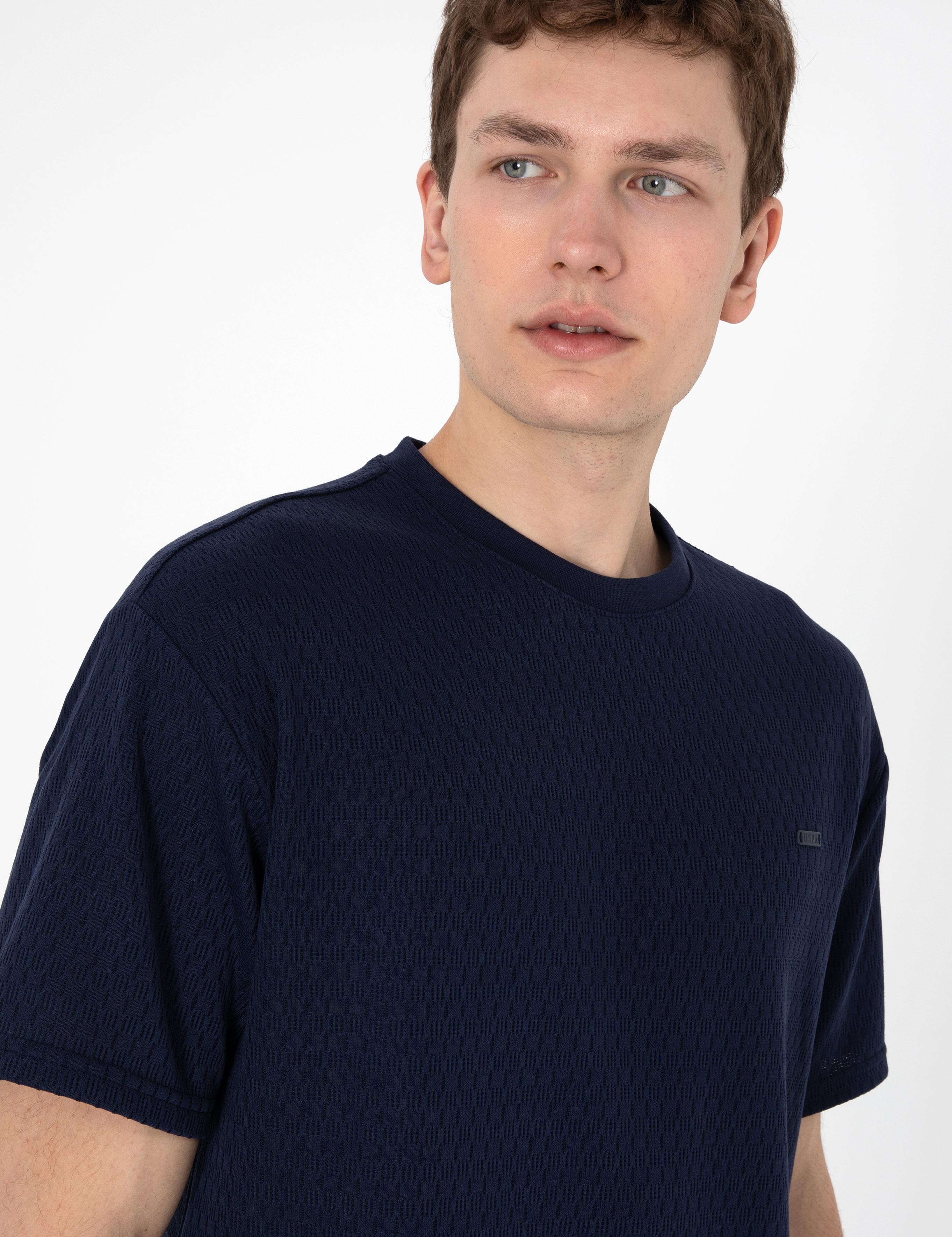 تی شرت یقه گرد ریلکس مردانه یو اس پولو | U.S. Polo Assn. - تصویر 2