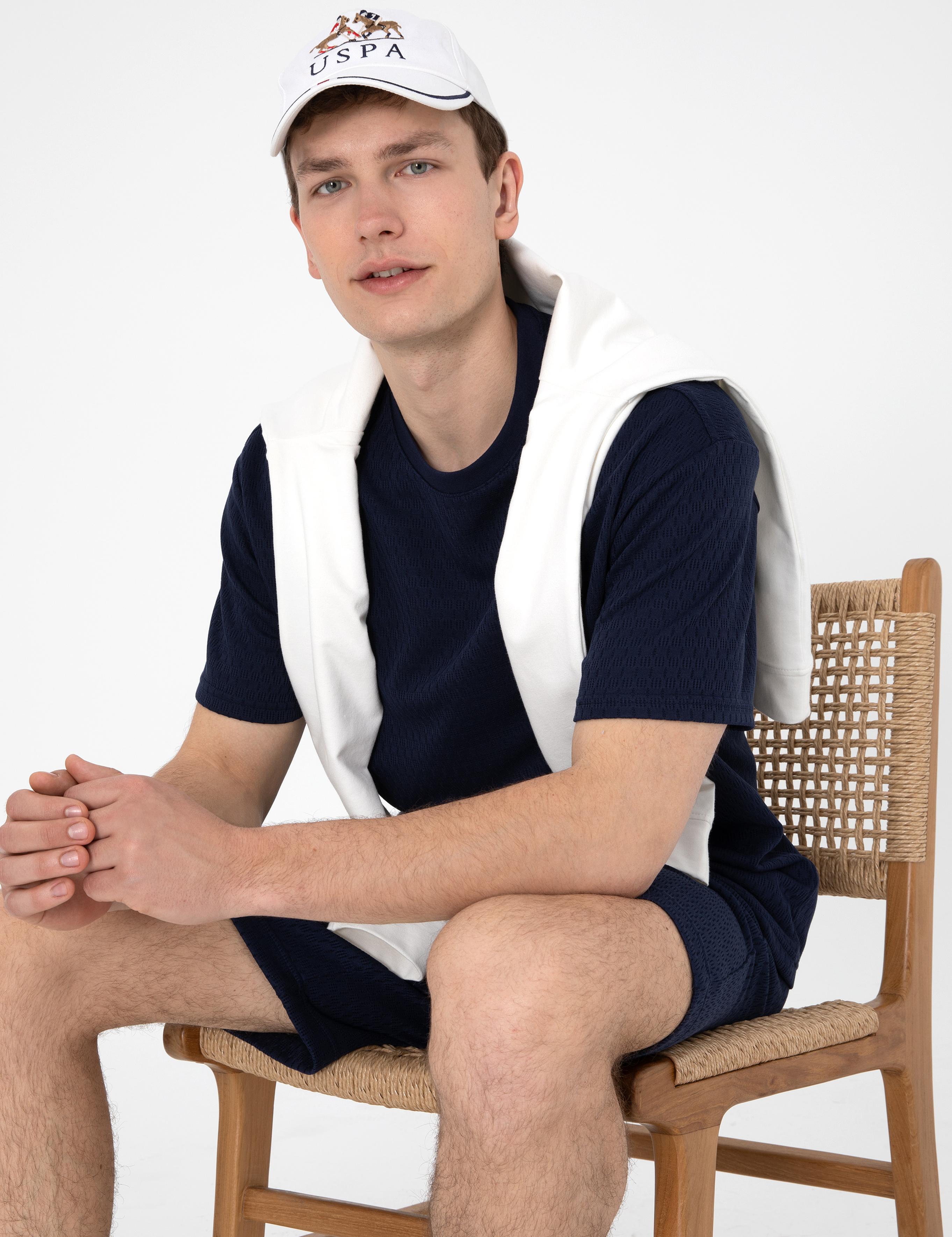 تی شرت یقه گرد ریلکس مردانه یو اس پولو | U.S. Polo Assn. - تصویر 3