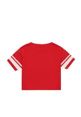 Kız Çocuk Kırmızı Tişört - 50270471001