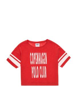 Kız Çocuk Kırmızı Tişört - 50270471001