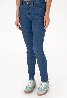 Kadın Koyu Mavi Skinny Fit Jean Pantolon - 50297557004