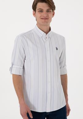 Erkek Mavi Uzun Kollu Gömlek - 50306352018