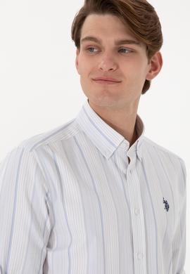 Erkek Mavi Uzun Kollu Gömlek - 50306352018