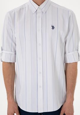 Erkek Mavi Uzun Kollu Gömlek - 50306352018