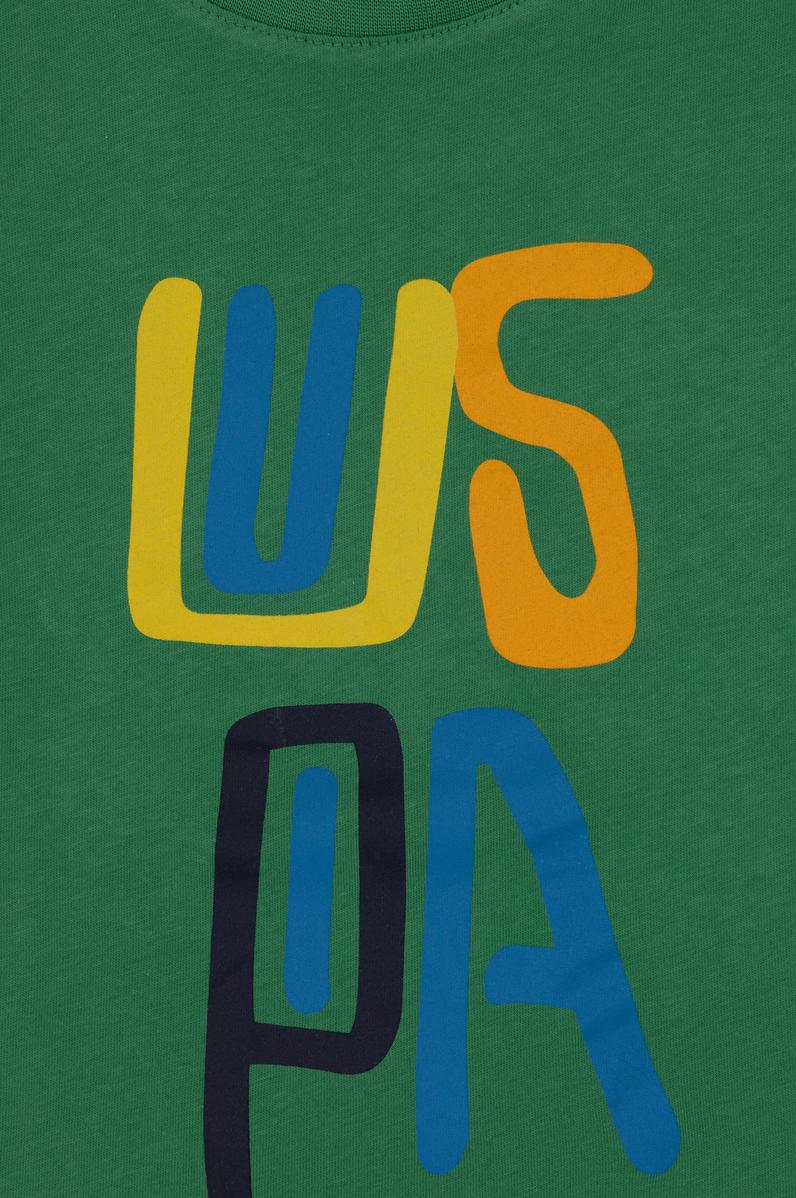 Erkek Çocuk Yeşil Bisiklet Yaka Tişört