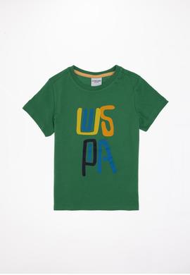 Erkek Çocuk Yeşil Bisiklet Yaka Tişört - 50307271012