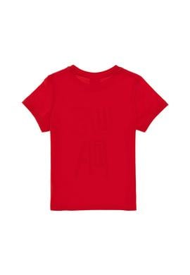 Erkek Çocuk Kırmızı Bisiklet Yaka Tişört - 50307271030