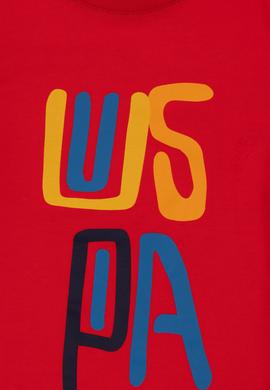 Erkek Çocuk Kırmızı Bisiklet Yaka Tişört - 50307271030